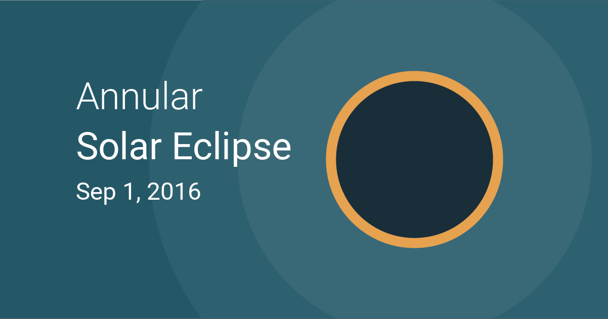 Annular Solar Eclipse in Mauritius